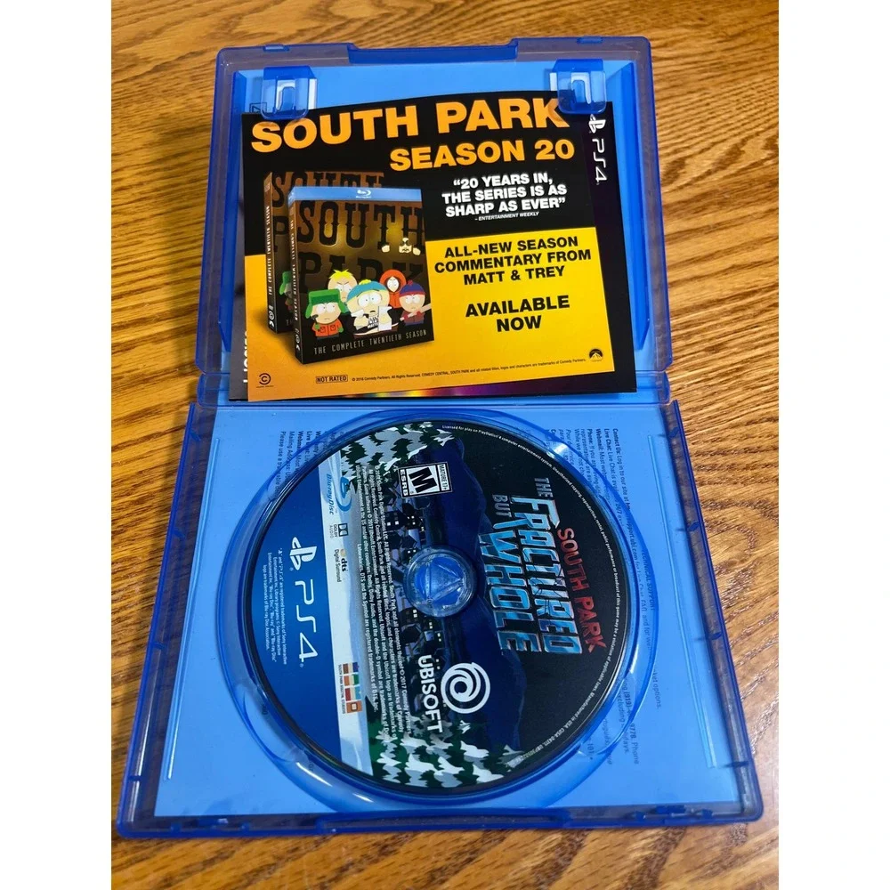 South Park The Fractured But Whole PS4 Playstation 4 Ubisoft RPG Video Game